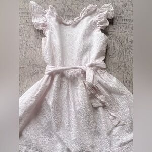 Crewcuts 5T pink seersucker dress! The most adorable for the 4th!